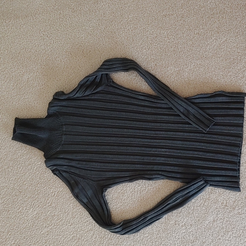 Gray ribbed size M Style and Co. turtleneck